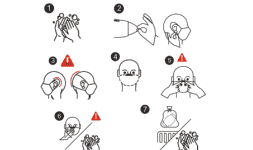 Cubrebocas ffp2 kn9 Higienicos