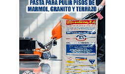 Pasta para pulir pisos de mármol, terrazo y granito para plazas comerciales