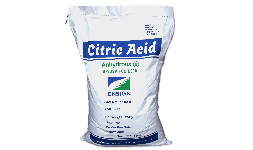 Acido citrico anhidro en polvo en sacos de 25 kg