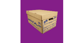 Cajas de Cartón para Archivos de Oficina con Tapa
