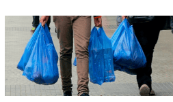 Bolsas tipo camiseta de polietileno de alta densidad
