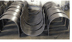 Corte de acero al carbón con pantógrafo CNC en oxicorte