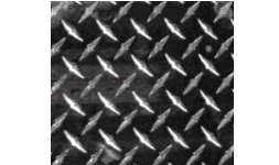 Antiderrapante de aluminio diamante
