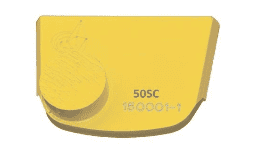 Herramientas diamantadas para corte 1 botón amarillo Soft Concrete