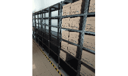 Anaqueles para archivo muerto para 40 kg