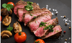 Carne de res deshidratada para alimentos