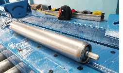 Rodillos de 2” de diámetro flecha o eje hexagonal 7/16” acero inoxidable