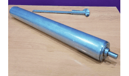 Rodillos de 1 1/4” de diámetro flecha o eje hexagonal 5/16” acero inoxidable