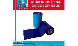 Ribbon de Cera Azul