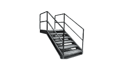 Accesorios para andenes de carga escalera