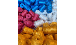 Rafia industrial color amarillo