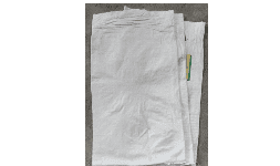 Costales para envasar azucar sin impresión