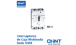 Interruptor caja moldeada NM1