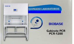 Gabinete para operación de PCR