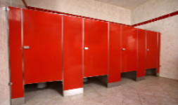 Mampara para sanitario modelo Estándar 4200 Esmaltado