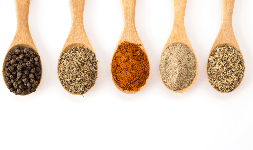 Especias y condimentos y sus mezclas 100% naturales