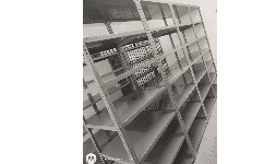 Estantes metálicos para almacenamiento