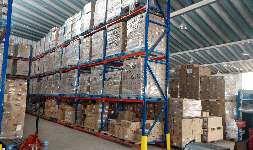 Racks para almacenamiento de productos y diferente picking