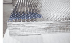 Hoja de aluminio antiderrapante suministro para la industria