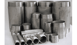 Niples de acero inoxidable suministro para la industria