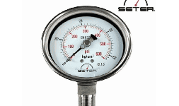 Manómetros industriales rango 0-42 km/cm2