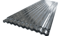 Lamina acanalada de acero galvanizado suministro para la industria