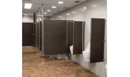 Mamparas colgante suministro para la industria