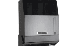 Despachador de toalla interdoblada color humo