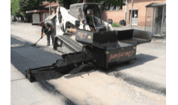 Pavimentadoras para asfalto tramos estrechos