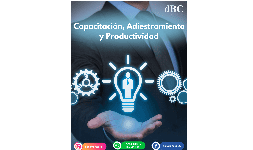 Capacitación, Adiestramiento y Productividad 