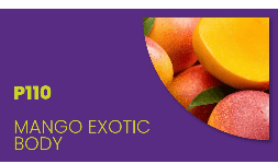Cuidado personal fragancias Mango Exotic Body P110