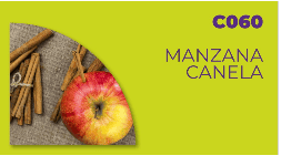 Fragancias para desengrasantes y multi limpiadores Manzana Canela C060