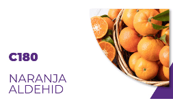 Fragancias para desengrasantes y multi limpiadores Naranja Aldehid C180