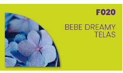 Fragancias para suavizantes de tela Bebe Dreamy Telas F020