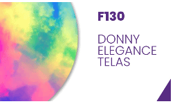 Fragancias para suavizantes de tela Donny Elegance Telas F130