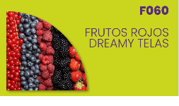 Fragancias para suavizantes de tela Frutos Rojos Dreamy Telas F060