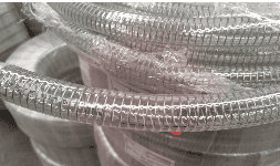 Manguera de PVC de succión transparente con alambre de FDA