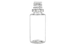 Botellas de plástico transparente para líquidos