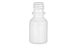 Botellas de plástico blanco para shampoo
