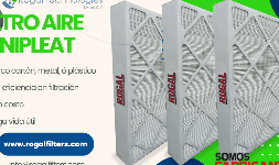 Filtros de aire Tipo Minipleat MERV 13 en México