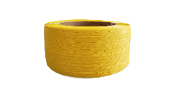 Fleje de plastico amarillo de 1/2