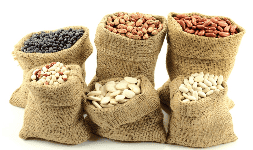 Costales de henequen para almacenar alimentos y semillas
