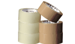 Cintas adhesivas de varios tipos para flejar