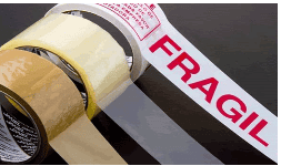 Cintas adhesivas de varios tipos para flejar