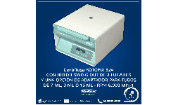 Centrifugas de mesa con tacometro digital HETTICH