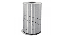 Bote de acero inoxidable jumbo 150 lts
