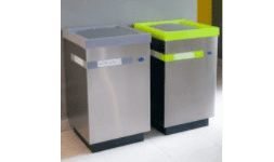 Botes cubo de acero inoxidable ecológicos 110lt.
