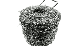 Alambre De Púas Galvanizado Calibre 14.5 Rollo De 360m