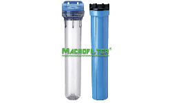 Aguas, filtracion de porta filtros para cartuchos