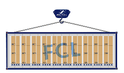 Transporte maritimo con carga de contenedor completo (fcl) Importación y Exportación